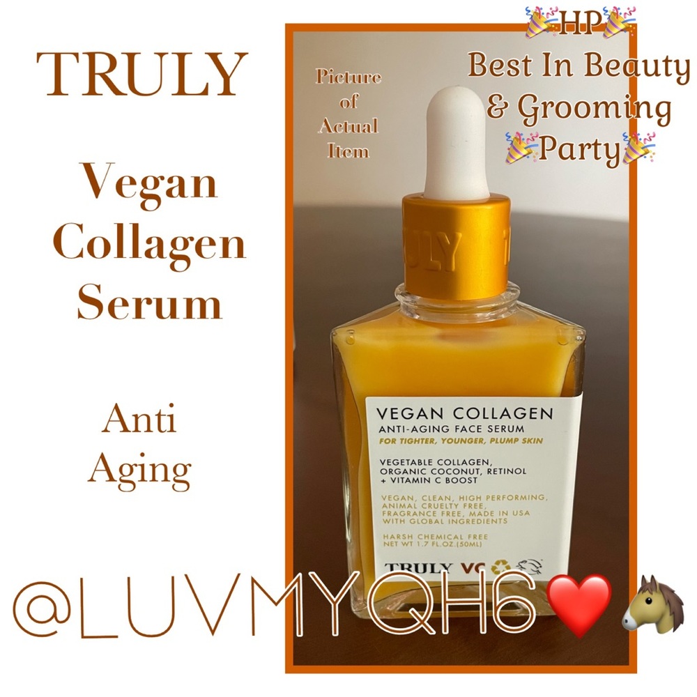 Truly Vegan Collagen Serum🎉HP🎉